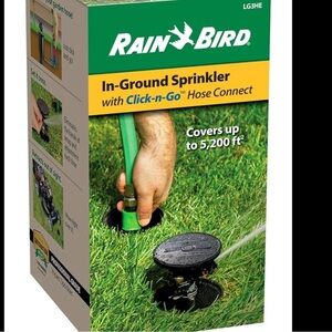 Rain Bird In-Ground Sprinkler with Click-n-Go Hose Connect